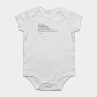 The Breakfast Club Quotes Baby Bodysuit